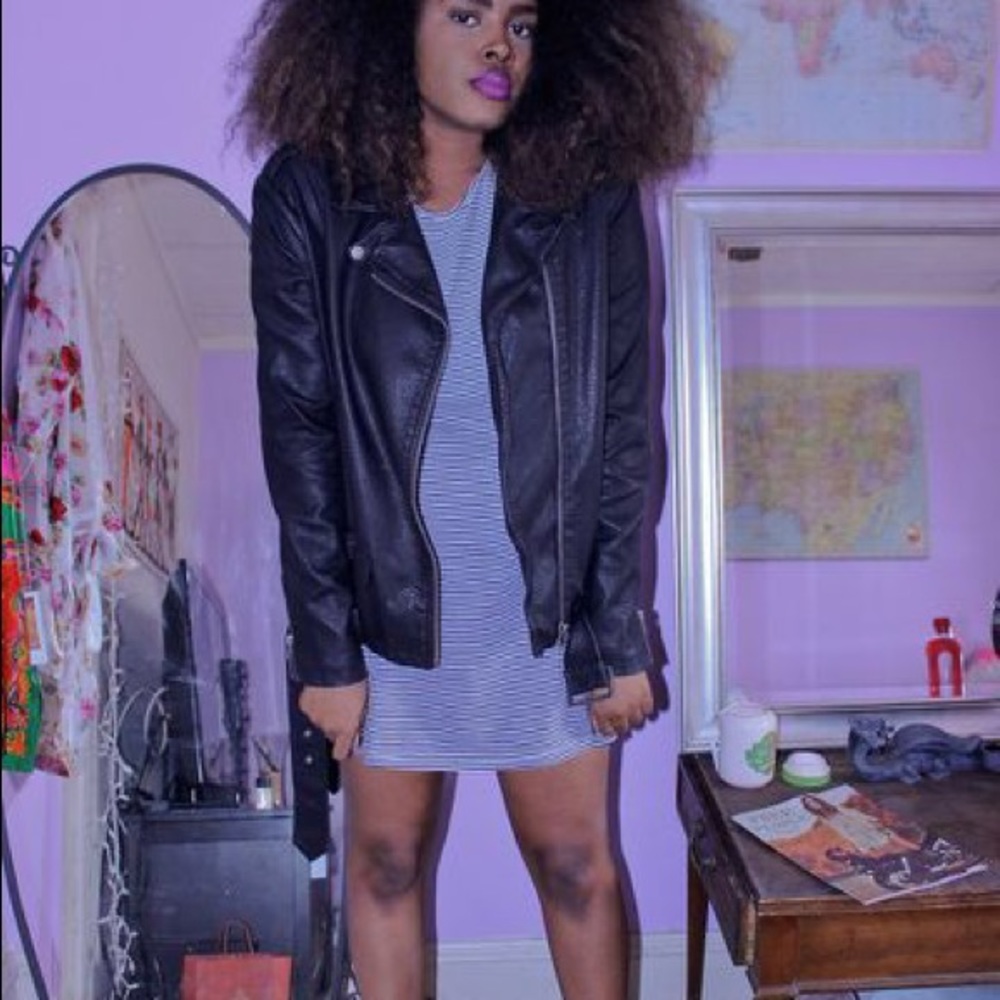 Urban Outfitters Faux Leather Jacket Size M